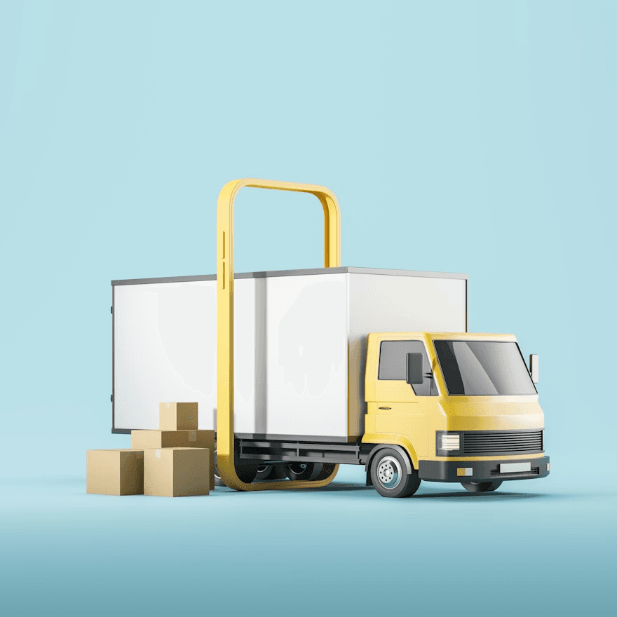 LoadX delivery truck illustration
